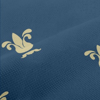 Gorgeous Lily Pattern Performance Linen