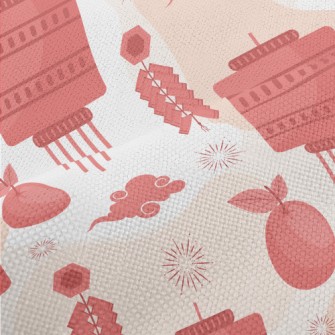 Happy Chinese New Year Performance Linen