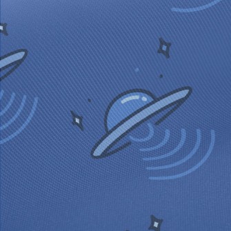 Cute Cartoon UFO Twill