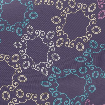 Artistic Flower Totem Twill