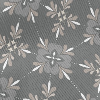 Retro Elegant Pattern Standard Corduroy