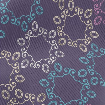 Artistic Flower Totem Standard Corduroy