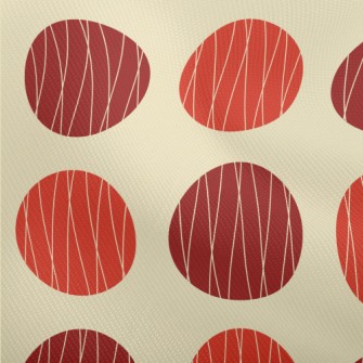 Red Polka Dot Decoration Dobby