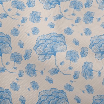 Blue Line Rose Dobby