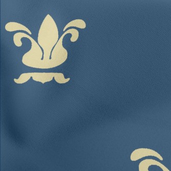 Gorgeous Lily Pattern Stretch Ponte