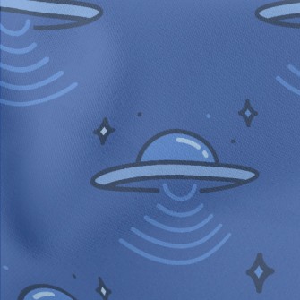 Cute Cartoon UFO Stretch Ponte