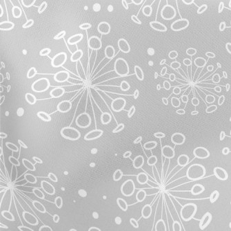 Hand Drawn Dandelions Stretch Ponte