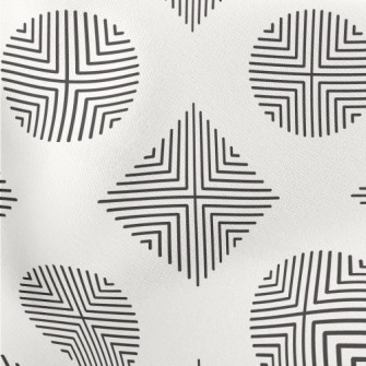 Plain Simple Pattern Stretch Ponte