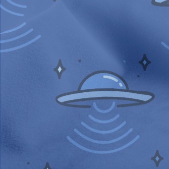 Cute Cartoon UFO Micro Fleece