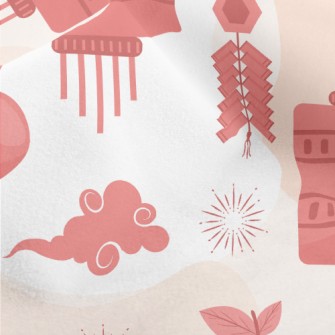 Happy Chinese New Year Micro Fleece