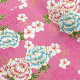 Taiwan Hakka Flowers Micro Fleece