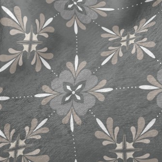 Retro Elegant Pattern Minky