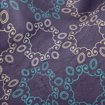 Artistic Flower Totem Minky