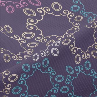 Artistic Flower Totem Piqué