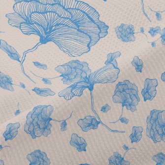 Blue Line Rose Piqué