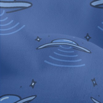 Cute Cartoon UFO Lightweight Performance Linen