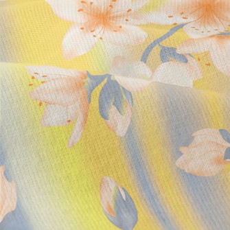Hand Drawn Cherry Blossom Bran Modern Jersey