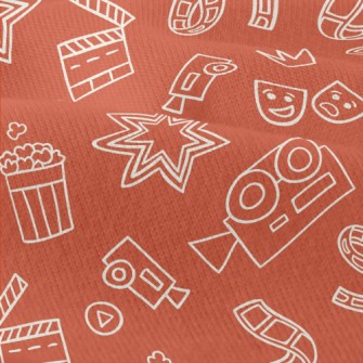 Cinema Themed Graffiti Modern Jersey