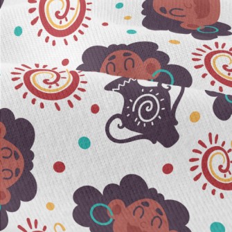 Happy African Woman Modern Jersey