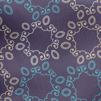 Artistic Flower Totem Jersey Backed Fleece