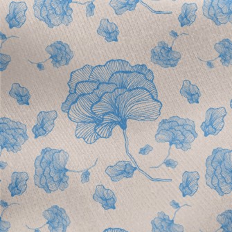 Blue Line Rose Jersey Backed Fleece