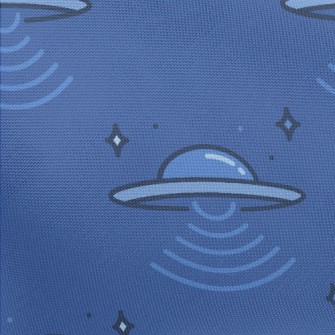 Cute Cartoon UFO Pongee