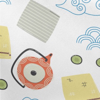 Japanese Tea Ceremony Elements Pongee