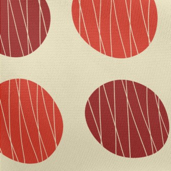 Red Polka Dot Decoration Pongee