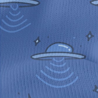 Cute Cartoon UFO Stretch Jersey