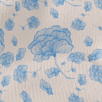 Blue Line Rose Stretch Jersey