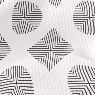 Plain Simple Pattern Stretch Jersey