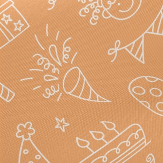 Happy Birthday Party Midweight Cotton Poplin