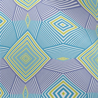 Colorful Modern Polygonal Chiffon