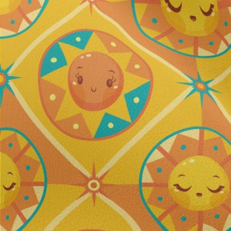 Cute Cartoon Sun Chiffon