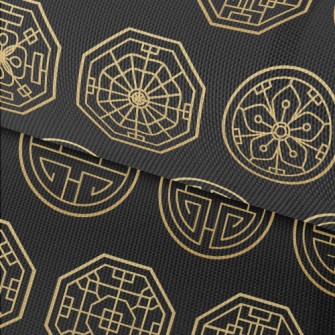 Chinese Traditional Symbols Waterproof Oxford