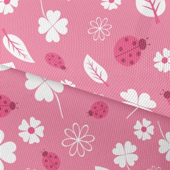 Clover And Ladybug Waterproof Oxford