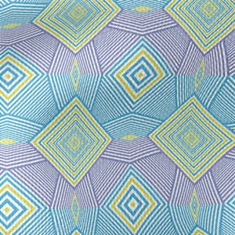 Colorful Modern Polygonal Waterproof Canvas
