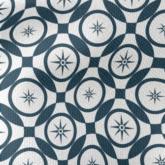 Compass And Intersecting Circl Waterproof Canvas