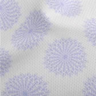 Snowflake Lace Athletic Mesh Flat Back