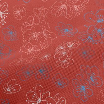 Simple Lines Cherry Blossom Performance Linen