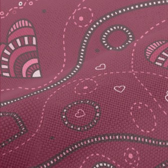 Line Love And Dotted Line Performance Linen