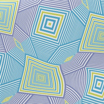 Colorful Modern Polygonal Twill