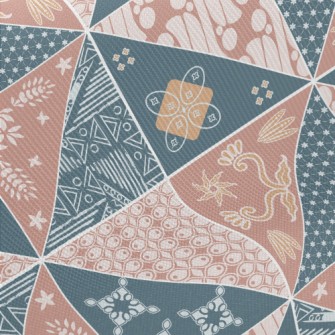 Beautiful Batik Pattern Twill
