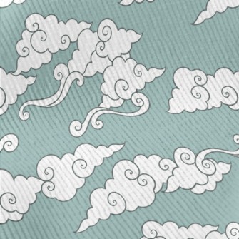Cute Cartoon Blue Sky Standard Corduroy