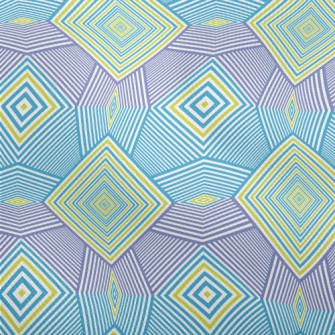 Colorful Modern Polygonal Dobby