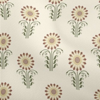 Retro Cartoon Sunflower Dobby