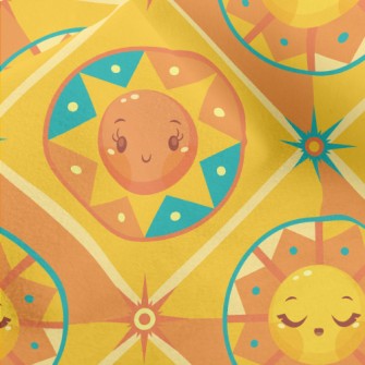 Cute Cartoon Sun Micro Fleece