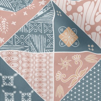 Beautiful Batik Pattern Micro Fleece