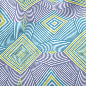 Colorful Modern Polygonal Minky