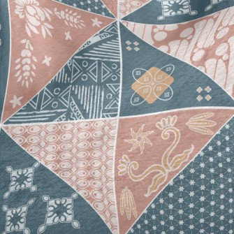 Beautiful Batik Pattern Minky